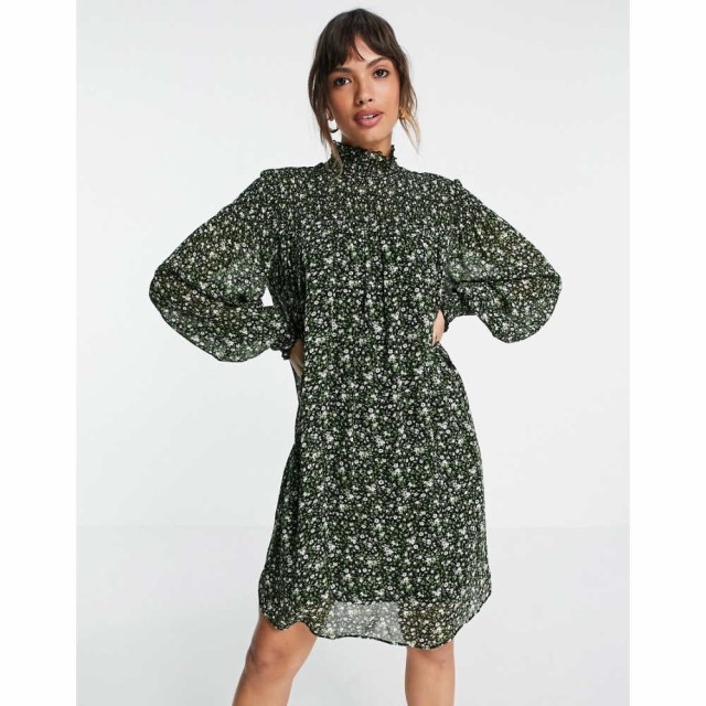 アンドアザーストーリーズ and Other Stories レディース ワンピース ワンピース・ドレス Small Floral Print Mini Dress In Multi マル