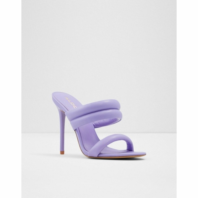 アルド ALDO レディース サンダル・ミュール シューズ・靴 Abardolith Padded Double Strap Heeled Sandals In Purple パープル