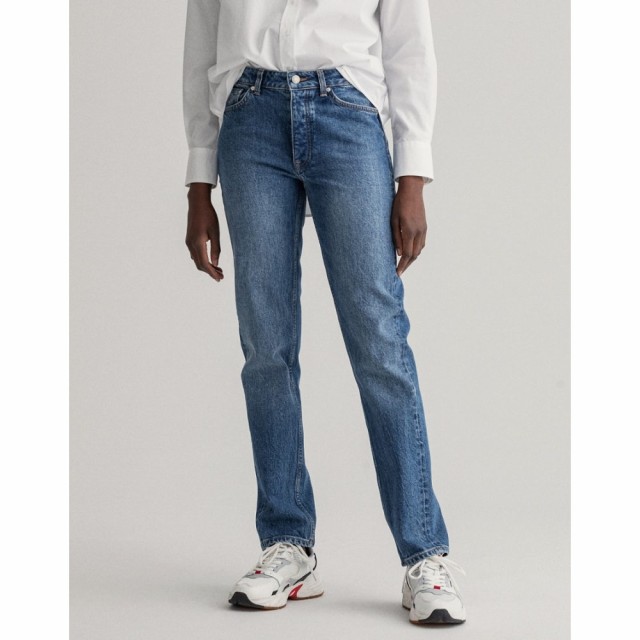 ガント Gant レディース ジーンズ・デニム ボトムス・パンツ Haylee Straight Leg Jeans In Blue ブルー