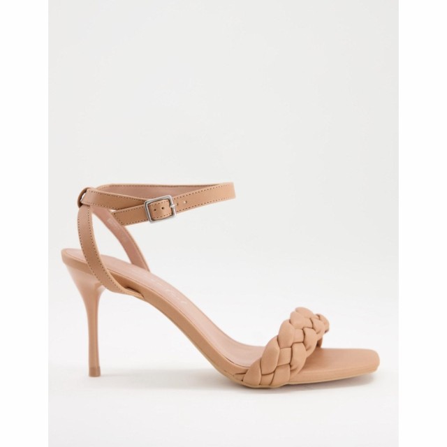 ニュールック New Look レディース ヒール ピンヒール シューズ・靴 Braided Strappy Stiletto In Tan タン