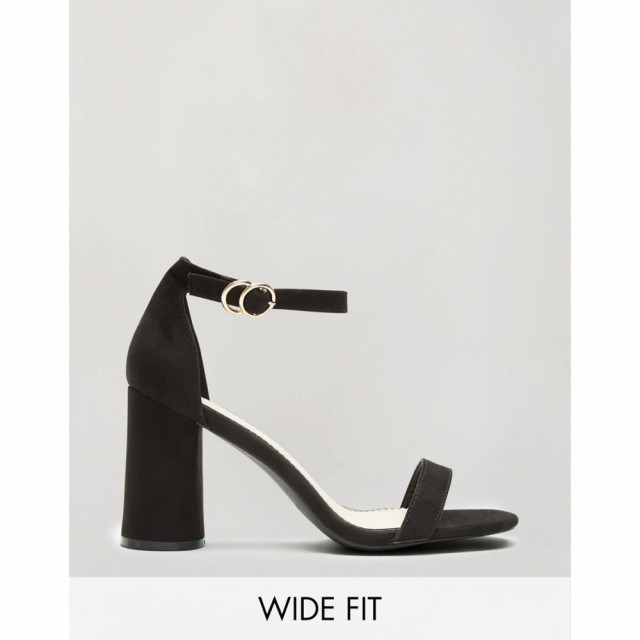 ミス セルフリッジ Miss Selfridge レディース ヒール シューズ・靴 Wide Fit Heeled Shoes In Black ブラック