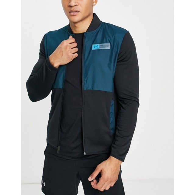 アンダーアーマー Under Armour メンズ ブルゾン ミリタリージャケット アウター Storm Bomber Jacket In Black And Blue マルチカラー