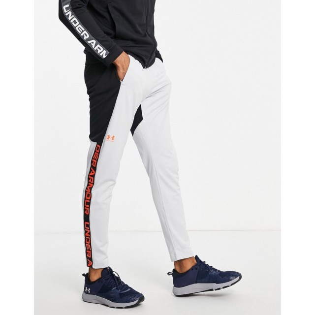 アンダーアーマー Under Armour メンズ スウェット・ジャージ ボトムス・パンツ Tricot Fashion Track Pants In Grey グレー