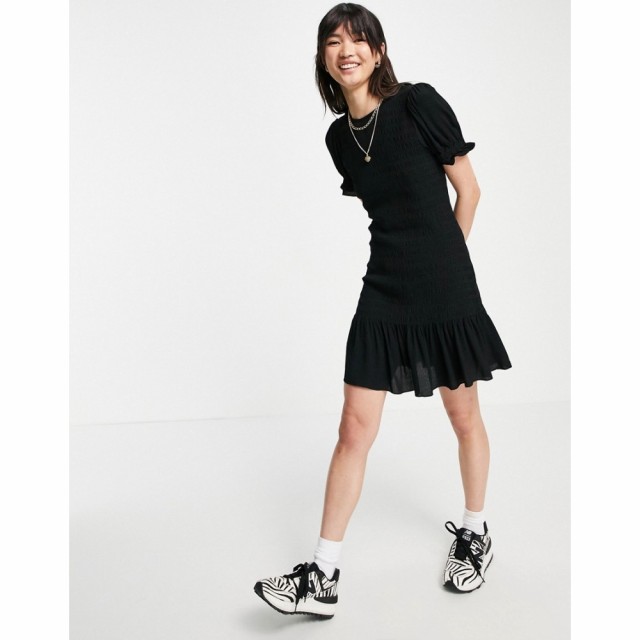 ホイッスルズ Whistles レディース ワンピース ワンピース・ドレス Yasmin Shirred Dress In Black ブラック