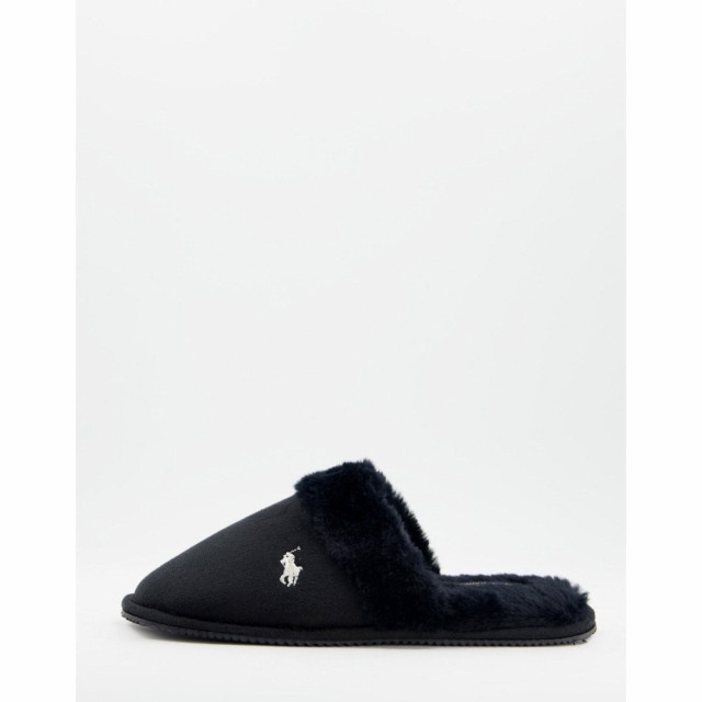 ラルフ ローレン Polo Ralph Lauren レディース スリッパ シューズ・靴 Summit Mule Slippers In Black