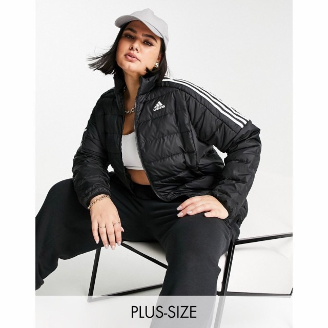 アディダス adidas performance レディース ダウン・中綿ジャケット アウター Adidas Outdoor Plus Down Puffer Jacket In Black ブラッ