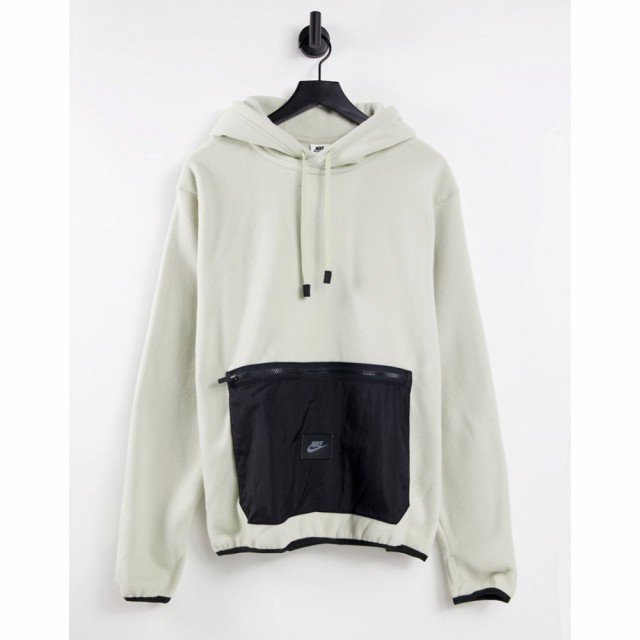 ナイキ Nike メンズ パーカー トップス Sport Utility Hoodie With Woven Pocket In Stone ベージュ