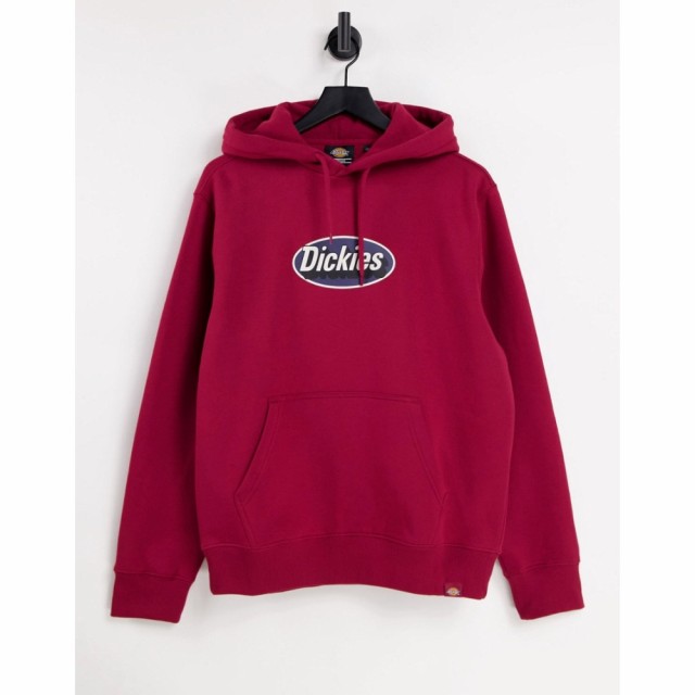 ディッキーズ Dickies メンズ パーカー トップス Saxman Hoodie In Red レッド