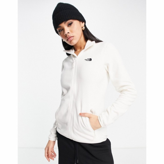 ザ ノースフェイス The North Face レディース フリース トップス 100 Glacier Full Zip Fleece In White クチナシホワイト