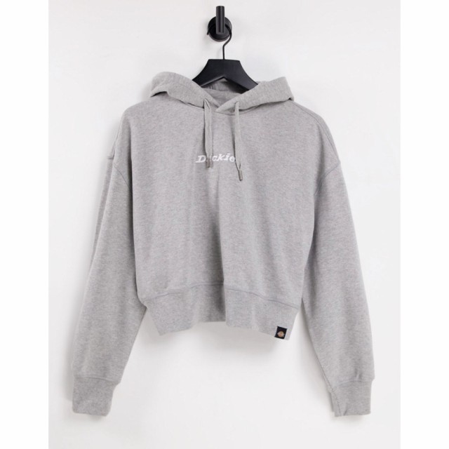 ディッキーズ Dickies レディース パーカー トップス Loretto Boxy Hoodie In Grey グレー