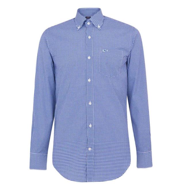 プレゼント限定版 ポール シャーク Paul And Shark メンズ シャツ トップス P S Gingham Shirt Sn00 Ry Blu Wht 売れ済日本 Souindaiatuba Com Br
