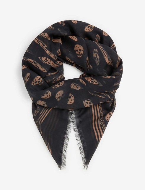 訳あり商品 Alexander McQueen アレキサンダーマックイーン ストール
