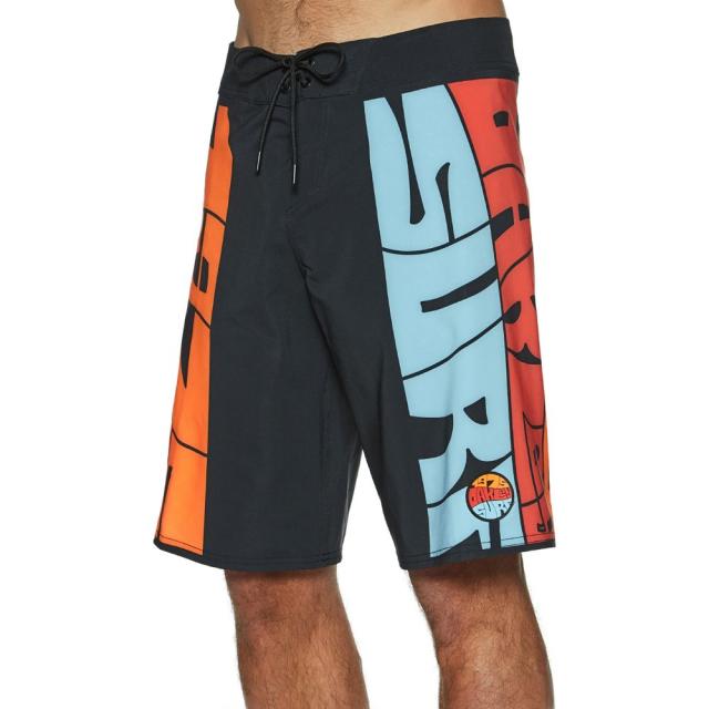人気ブランド オークリー Oakley メンズ 海パン 水着 ビーチウェア 1975 Seamless 21 Inch Boardshorts Graffiti Black Print 人気ブランドを Olsonesq Com