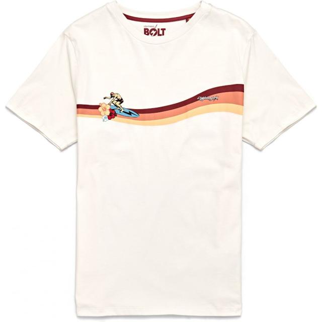 24時間限定 ライトニングボルト Lightning Bolt メンズ Tシャツ トップス Rider Short Sleeve T Shirt White 激安 即納 Carlavista Com