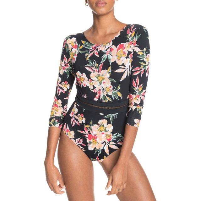 格安人気 ロキシー Surf Roxy レディース マーケット ワンピース 水着 ロキシー ビーチウェア Garden Surf Swimsuit Anthracite Wonder Garden The Nextage A61deacd Merrilyorsini Com