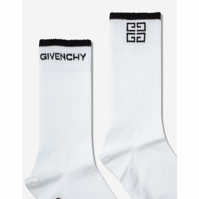 ください ジバンシー White 4G Logo Socks Whiteの通販はau PAY マーケット - フェルマート｜商品ロットナンバー：507739097 Givenchy メンズ ソックス インナー・下着 される