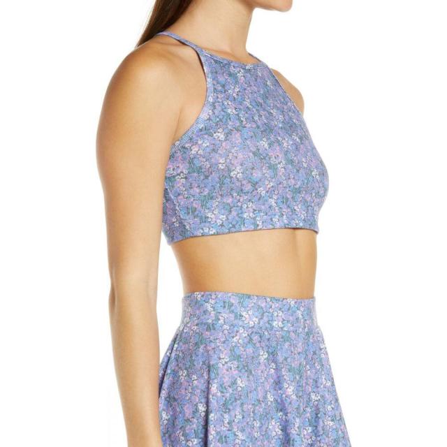 豊富なお得 ビーチライオット BEACH RIOT レディース ベアトップ・チューブトップ・クロップド タンクトップ トップス Caylee Floral Crop Tank Blacの通販はau PAY マーケット - フェルマート|商品ロットナンバー 大人気在庫