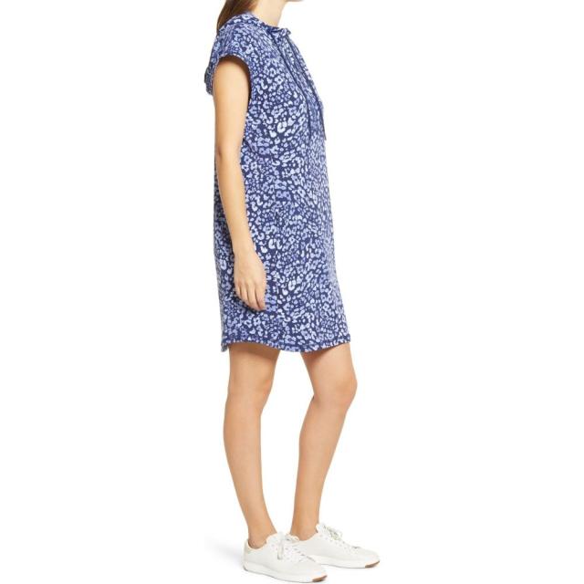 アウトレット送料無料 トミー バハマ Tommy Bahama レディース ワンピース ワンピース ドレス Leopard Island Zone Hooded Dress Island Navy 値引きする Olsonesq Com