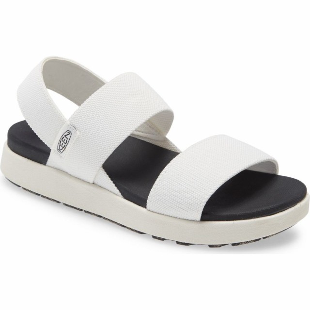 今だけ限定価格 キーン Keen レディース サンダル ミュール シューズ 靴 Elle Slingback Sandal White 激安特価 Ieem In