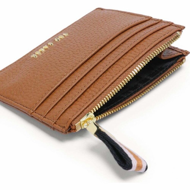 海外最新 テッドベーカー Ted Baker London レディース カードケース 名刺入れ Kelseyy Webbed Pull Leather Card Case Brown 進化版 Www Eyewitnessnewsindia Com