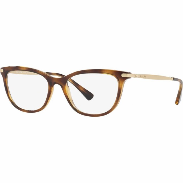 となります ラルフ 52mm Cat Eye Optical Glasses Dark Havanaの通販は 