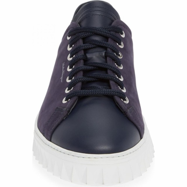 高品質国産 サルヴァトーレ Cube Sneaker Blue Marineの通販はau PAY マーケット - フェルマート|商品ロットナンバー:509714748 フェラガモ SALVATORE FERRAGAMO メンズ スニーカー シューズ・靴 超歓迎低価