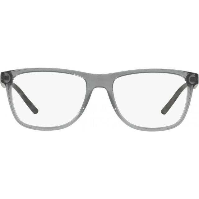 シニアファッション アルマーニ Ax Armani Exchange メンズ メガネ サングラス 56mm Square Optical Glasses Transparent Grey 圧倒的高評価 Reformschule De