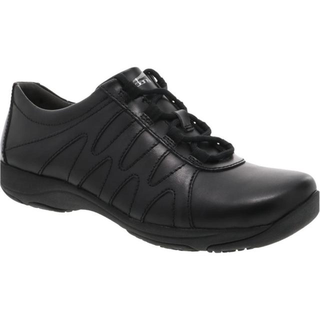 限定品 ダンスコ Dansko レディース スニーカー シューズ 靴 Neena Sneaker Black Leather 即納特典付き Sylvaniatownshippolice Com