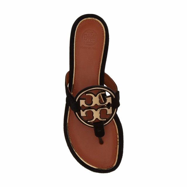 metal miller flip flop tory burch