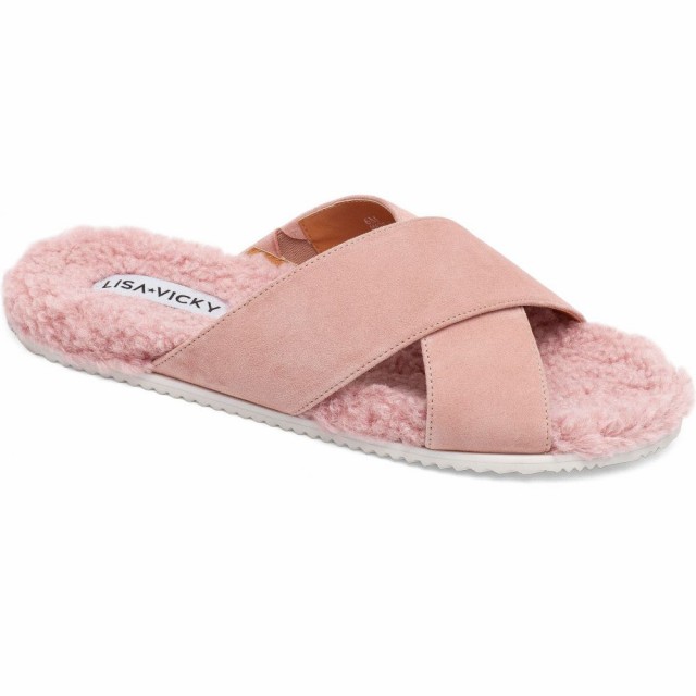 最旬トレンドパンツ サンダル ミュール レディース Vicky Lisa ビッキー リサ シャワーサンダル Suede Pink Sandal Slide Snug シューズ 靴 その他サンダル Tarquinhall Com