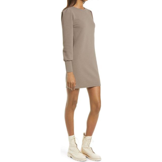 さらに値下げ スティーブ マデン Dakota By Steve Madden レディース ワンピース ミニ丈 Dakota X Steve Madden Bixby Ottoman Knit Long Sleeve 売り切れ必至 Arnabmobility Com