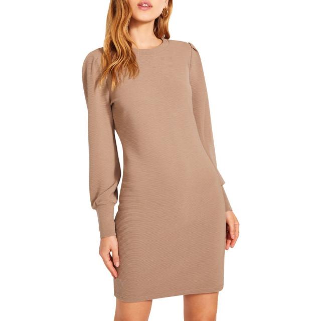 さらに値下げ スティーブ マデン Dakota By Steve Madden レディース ワンピース ミニ丈 Dakota X Steve Madden Bixby Ottoman Knit Long Sleeve 売り切れ必至 Arnabmobility Com