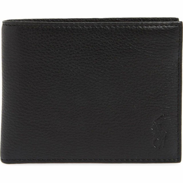 ラルフ ローレン Polo Ralph Lauren メンズ 財布 Leather Passcase Wallet Blackの通販はau Wowma ワウマ フェルマート 商品ロットナンバー