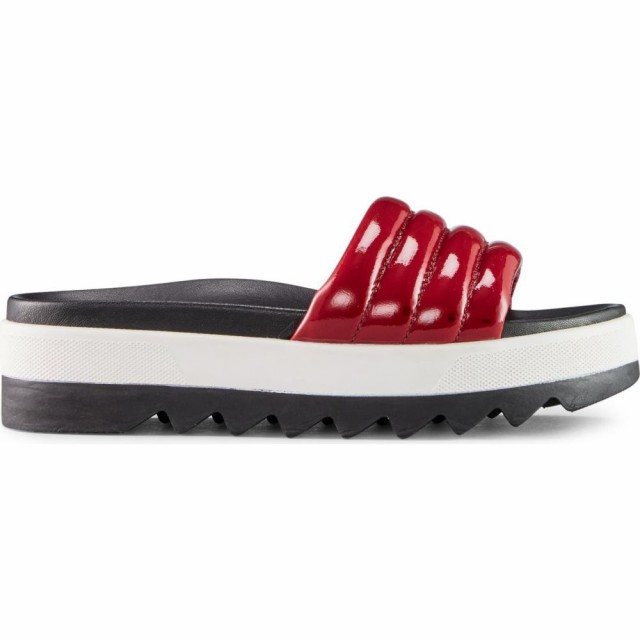 2023即納ⅿ クーガー Prato Slide Sandal Red Patent Leatherの通販はau PAY マーケット - フェルマート｜商品ロットナンバー：511723352 COUGAR レディース サンダル・ミュール シャワーサンダル シューズ・靴 好評豊富な