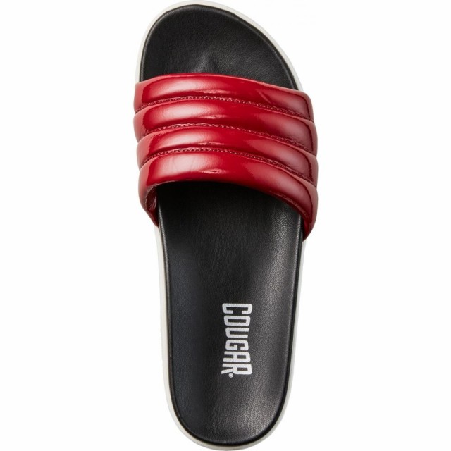 2023即納ⅿ クーガー Prato Slide Sandal Red Patent Leatherの通販はau PAY マーケット - フェルマート|商品ロットナンバー:511723352 COUGAR レディース サンダル・ミュール シャワーサンダル シューズ・靴 好評豊富な