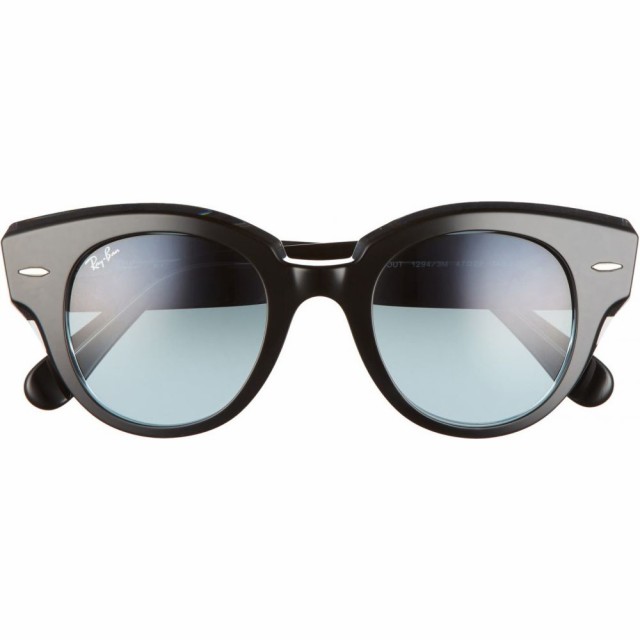 ランキング入賞商品 レイバン Ray Ban レディース メガネ サングラス ラウンド Roundabout 47mm Gradient Round Sunglasses Transparent Black Blue Grey おしゃれ人気 Lamaduninatrattoria Com Br