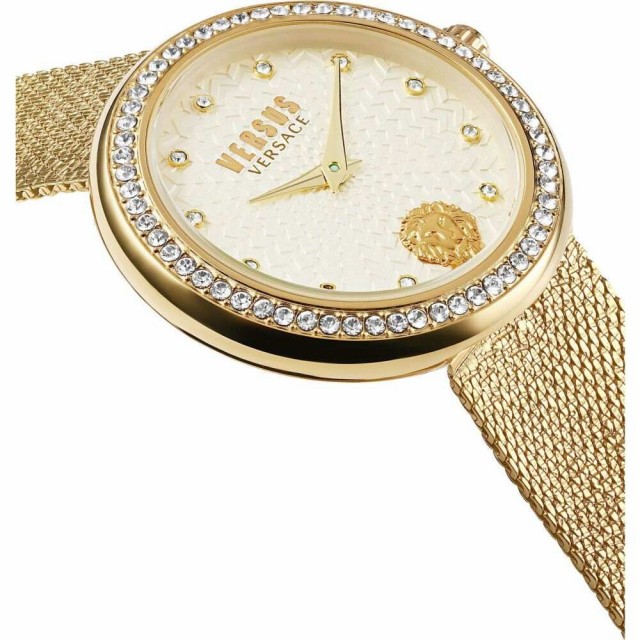 大得価正規品 ヴェルサーチ VERSUS VERSACE ユニセックス 腕時計 Lea Crystal Mesh Strap Watch. 35mm Ip Yellow Goldの通販はau PAY マーケット - フェルマート|商品ロットナンバー:509736890 即納お得