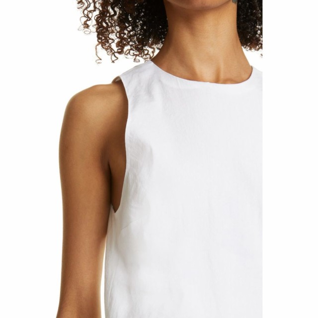 新作HOT ヴィンス VINCE レディース オールインワン ノースリーブ ワンピース・ドレス Sleeveless Linen Blend Romper Optic Whiteの通販はau PAY マーケット - フェルマート|商品ロットナンバー:511721042 2022大人気