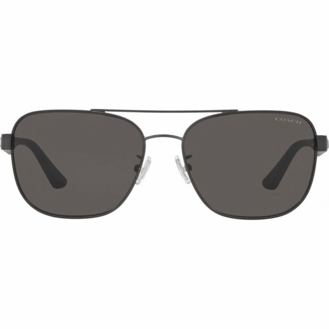 大決算売り尽くし コーチ Coach レディース メガネ サングラス スクエアフレーム 58mm Square Metal Sunglasses Matte Gunmetal 人気が高い Lamaduninatrattoria Com Br