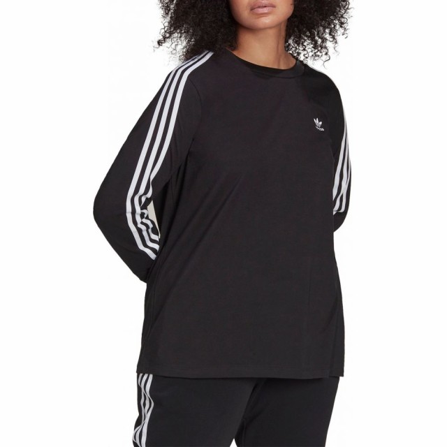 ブランドおしゃれ アディダス Adidas レディース 長袖tシャツ トップス Classics 3 Stripes Long Sleeve Graphic Tee Black Sale 公式通販 Centrodeladultomayor Com Uy