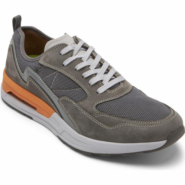 スペシャルオファ ロックポート Rockport Nubuck Mesh Grey Steel Sneaker Ubal Sport Pulsetech シューズ 靴 スニーカー メンズ ミドルカット Gjkpropertymgt Com