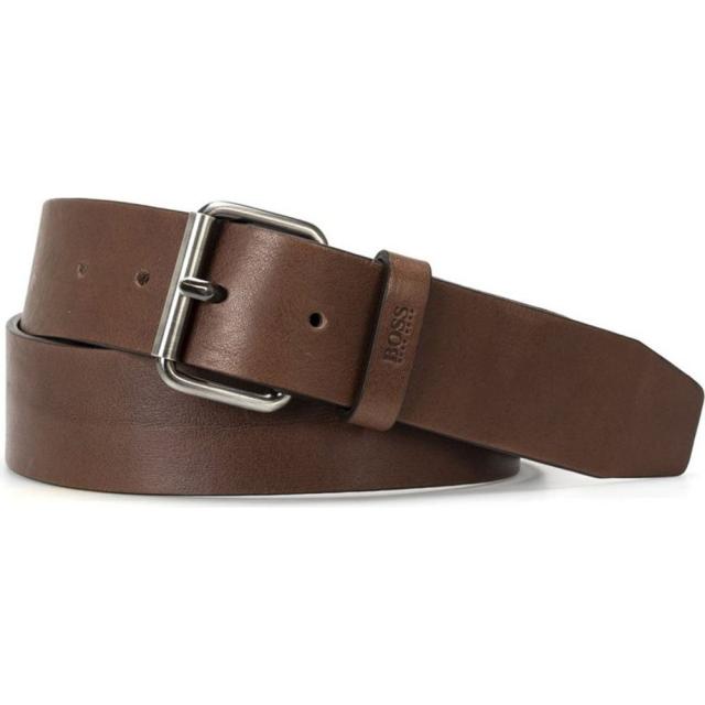 レビューで送料無料 ヒューゴ ボス Hugo メンズ ベルト Serge Leather Belt Dark Brown 早者勝ち Centrodeladultomayor Com Uy
