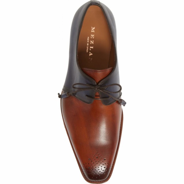 通販再入荷 メツラン Montes Medallion Toe Derby Cognac/Blueの通販はau PAY マーケット - フェルマート|商品ロットナンバー:511720993 MEZLAN メンズ 革靴・ビジネスシューズ ダービーシューズ シューズ・靴 特価安い