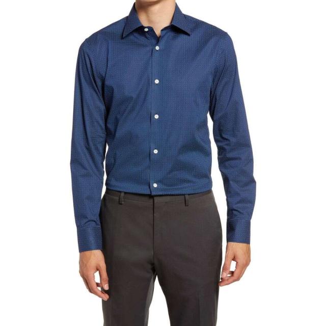 世界的に有名な スリム シャツ メンズ Bonobos ボノボス トップス Dots Rainstorm Dimitri Shirt Dress Dot Fit Slim Jetsetter カジュアルシャツ Osmanlioud Com