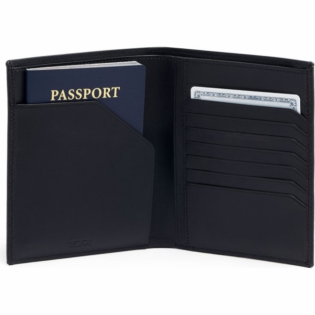 送料無料 トゥミ Tumi メンズ パスポートケース Leather Passport Cover Black Texture Cdsdp Org