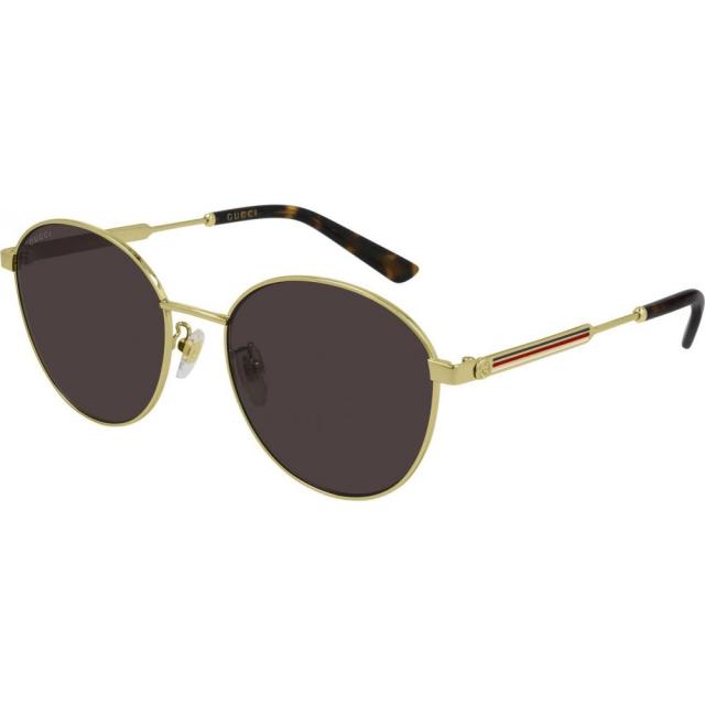 当店人気の限定モデルが再々々入荷 グッチ Gucci レディース メガネ サングラス ラウンド 58mm Round Sunglasses Gold Brown セールsale Www Medicinfo Ro