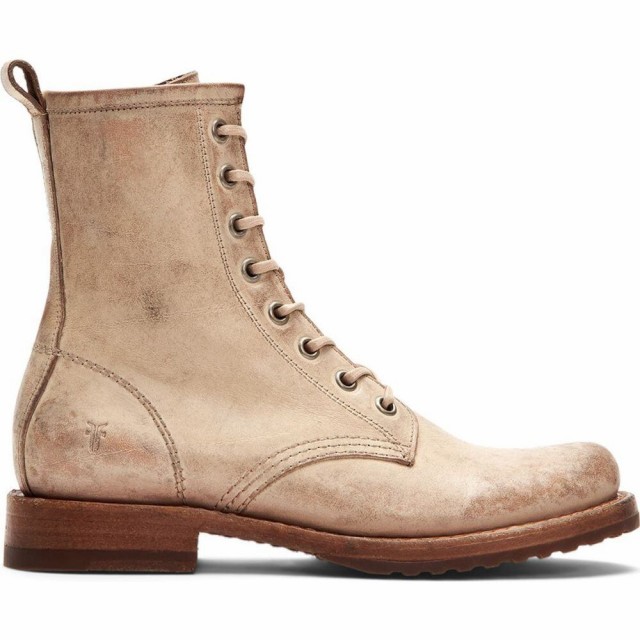 定番格安 フライ Veronica Combat Boot White/White Leatherの通販はau PAY マーケット - フェルマート|商品ロットナンバー:511782488 FRYE レディース ブーツ コンバットブーツ シューズ・靴 セール正規品