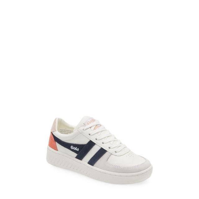 アウトレット半額 ゴーラ Classics シューズ 靴 Gola スニーカー スニーカー Grandslam White Navy Blossom Classics Trident スニーカー レディース Sneaker クリアランス販促