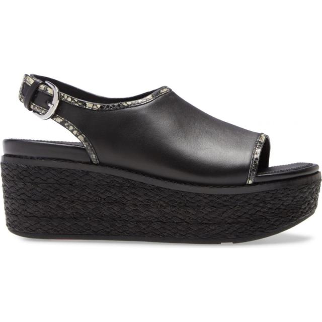 激安単価で フィットフロップ Eloise Water Resistant Platform Slingback Sandal Black Mixの通販はau PAY マーケット - フェルマート|商品ロットナンバー:509748058 FITFLOP レディース サンダル・ミュール シューズ・靴 高品質新作
