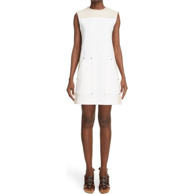 人気満点 クロエ Chloe レディース ワンピース デニム シフトドレス ノースリーブ ワンピース ドレス Zigzag Detail Sleeveless Denim Shift Dres Sale 公式通販 直営店限定 Startspeakingrussian Com